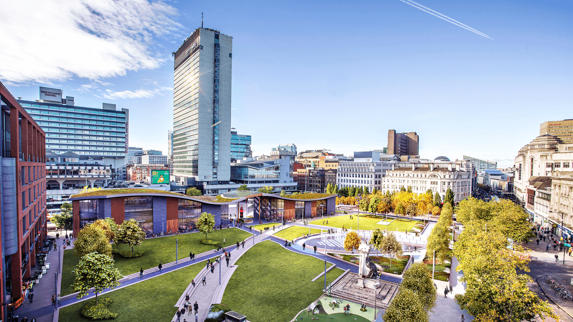 Piccadilly Gardens, Manchester