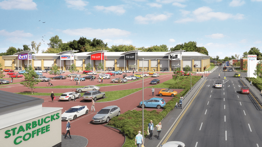 Additional 75,000 sq.ft of retail for Glencairn Retail Park, Kilmarnock