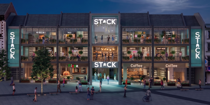 Portfolio - Stack, Market Walk, Northampton