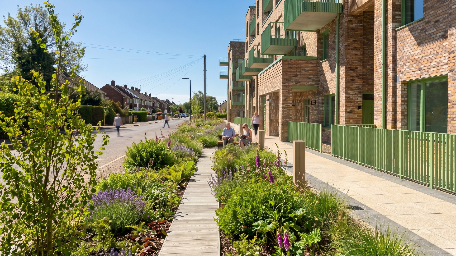 Landscape Design - Northolt Grange, London