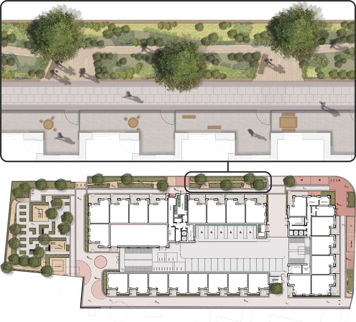 Landscape Design - Northolt Grange, London